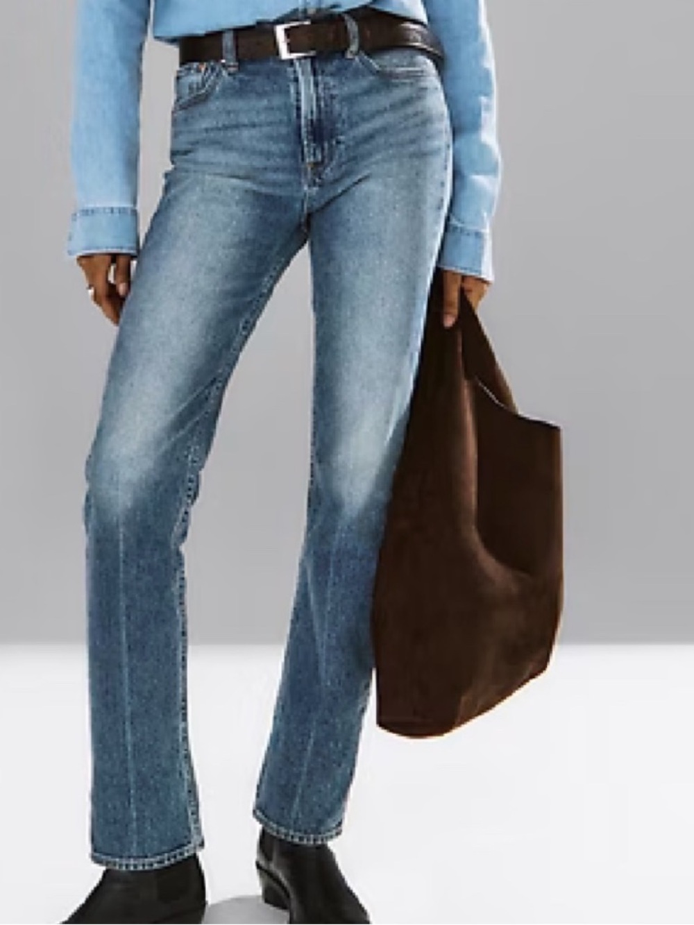 Gap | Handbag | Vegan Suede Slouchy Tote Bag - Picture 5 of 9